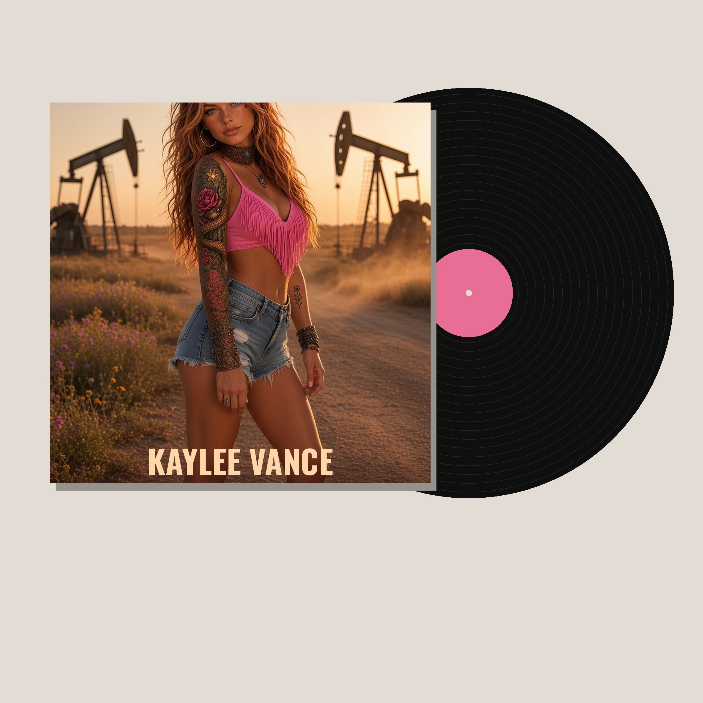 Highway 99 vinyl record sleeve